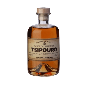 Aged grape marc distillate - Tsipouro 700ml