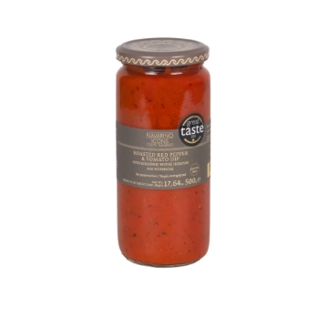 All Natural Roasted Red Peppers  & Tomato Dip 500g - Navarino Icons