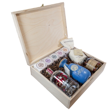 elenianna Touch of Greece  Wooden Gift Box – Luxury Gourmet Food