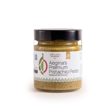 Aegina's Artisanal Premium Pistachio Pesto – Rich, Nutty, Gourmet Flavor 180g