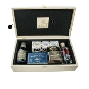 Limited Edition Greek Gourmet Gift Basket in Premium Wooden Gift Box