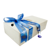 Limited Edition Greek Gourmet Gift Basket in Premium Wooden Gift Box