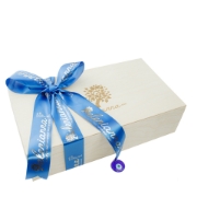 Limited Edition Greek Gourmet Gift Basket in Premium Wooden Gift Box