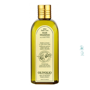 Olivolio All-Natural Shampoo for All Hair Types | 200ml Hydrating Formula