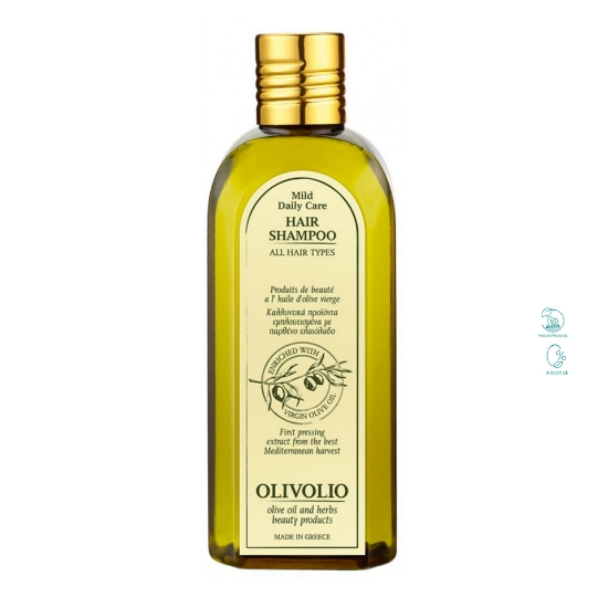 Olivolio All-Natural Shampoo for All Hair Types | 200ml Hydrating Formula