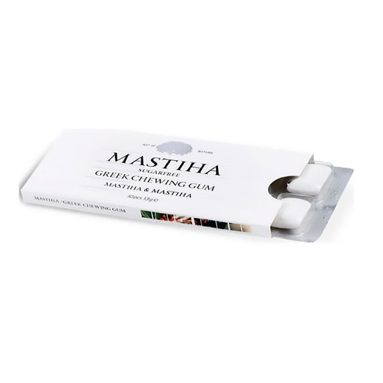 Picture of Sugar-Free Mastiha Chewing Gum with Chios Mastic & Oil - 10 Pieces
