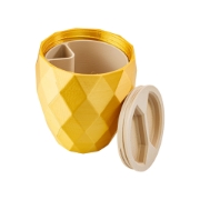 Eco-Friendly Pistachio Cup with Waste Compartment & Lid