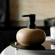 Luxury Ceramic Soap Dispenser with Ginger Lily & Ylang Ylang 300ml