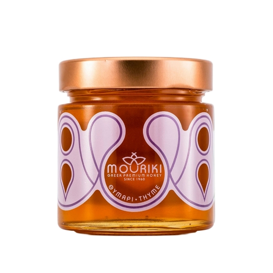 Organic Thyme Honey Mouriki 300g - Natural Sweetener & Health Boost