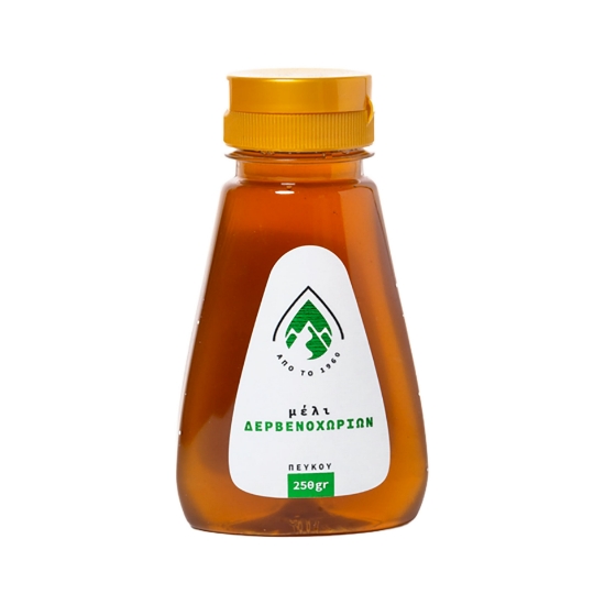 Mourikis 250g Squeeze Pine Honey - Pure, Natural, & Delicious Sweetener