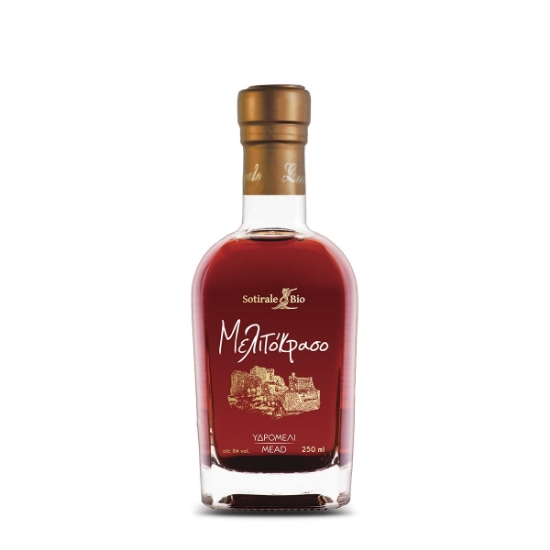 Premium Greek Hydromel (Mead) – Ancient Melitokraso with Thyme, Blossom & Heather Honey – Aged 2 Years 250ml