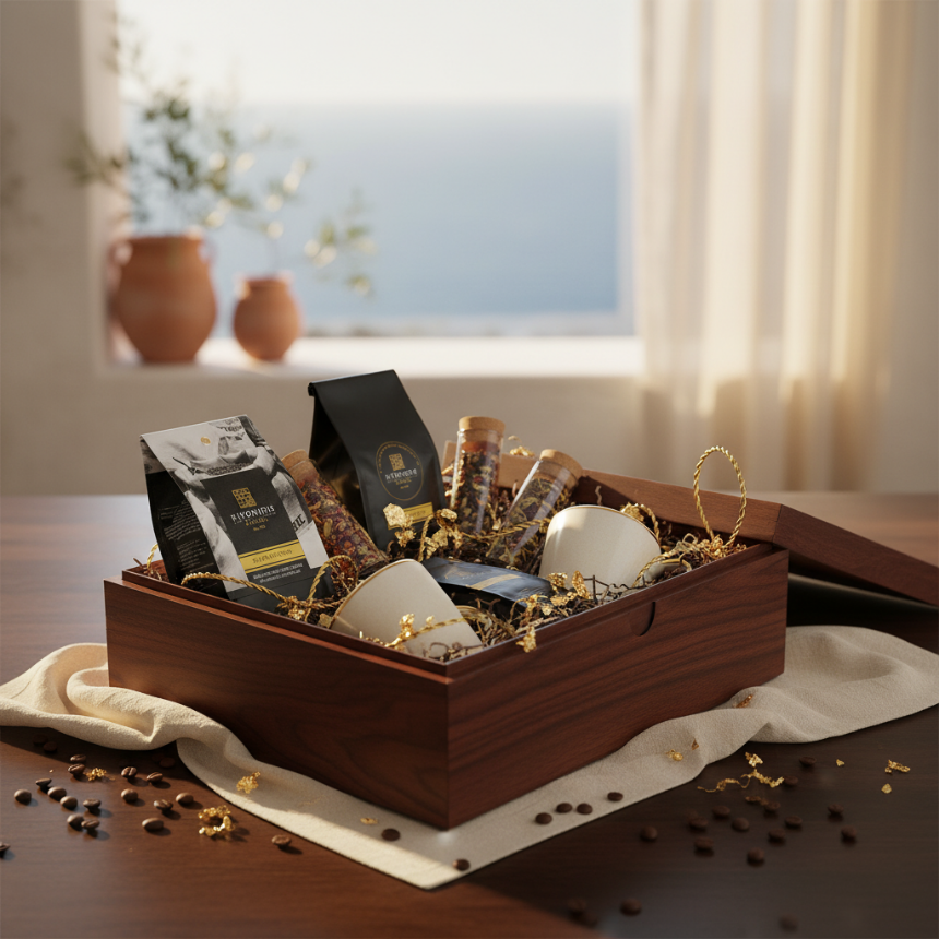 વૈભવી કોફી અને પીણાં: ભેટ આપવાની કલા અને કોર્પોરેટ અનબોક્સિંગનો અનુભવ