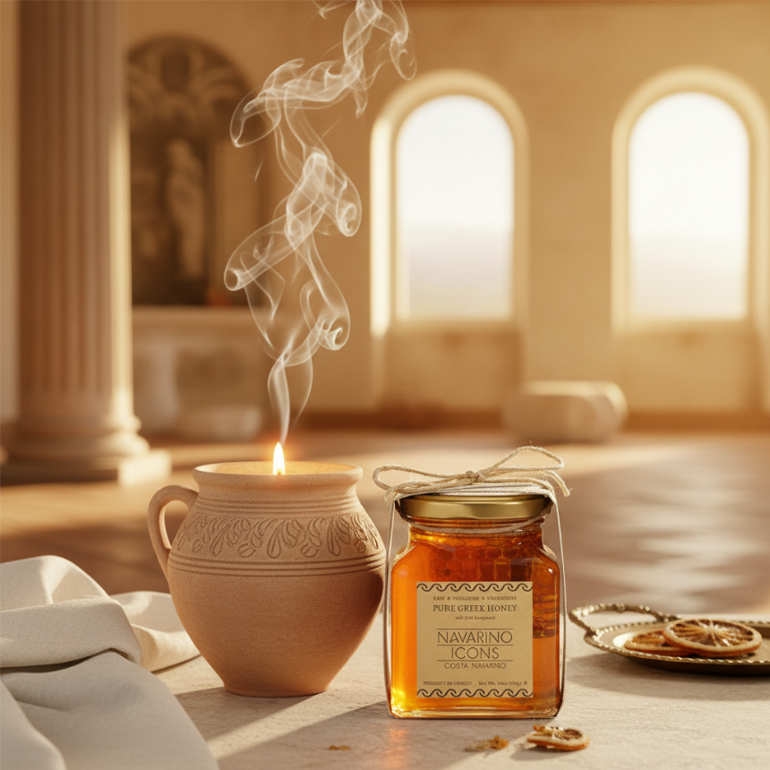 ઓરિયન લક્ઝરી સુગંધિત મીણબત્તી: ગ્રીક ટેરોઇરનું દૈવી સાર અને પ્રાચીન કારીગરીનો સમૃદ્ધ વારસો