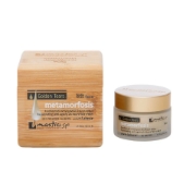 Mastic Spa Metamorfosis 24-hour rejuvenating face cream with Chios Mastic and Lakesis in luxury bamboo packaging.