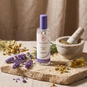 Madika Blossom Water Levander Face Care Spray on a clean ecommerce background