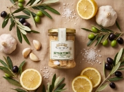 Hellas Meze White Tuna in Olive Oil 190g - Thunnus alalunga on a clean ecommerce background